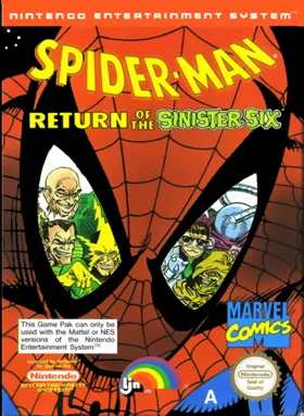 Spider-Man - Return of the Sinister Six (Europe) box cover front